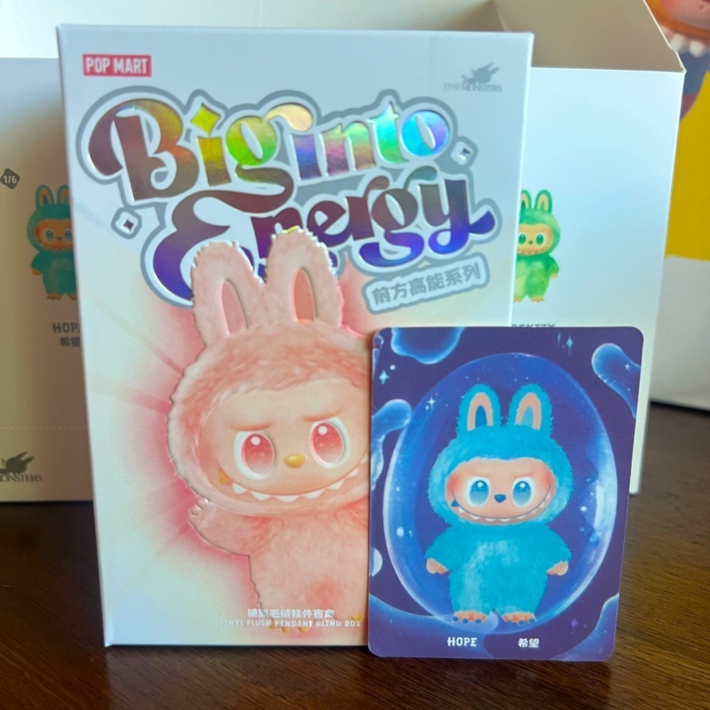 Labubu Big Into Energy 100% Authentic!! CONFIRMED HOPE from PopMart Collectables - Picture 3 of 6